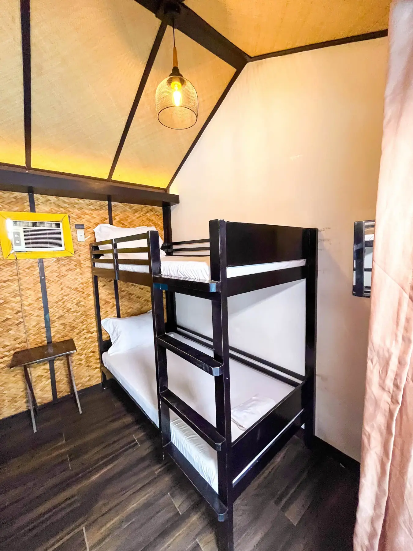 Villa 2 — double-deck bunk beds in the dorm room, closer view